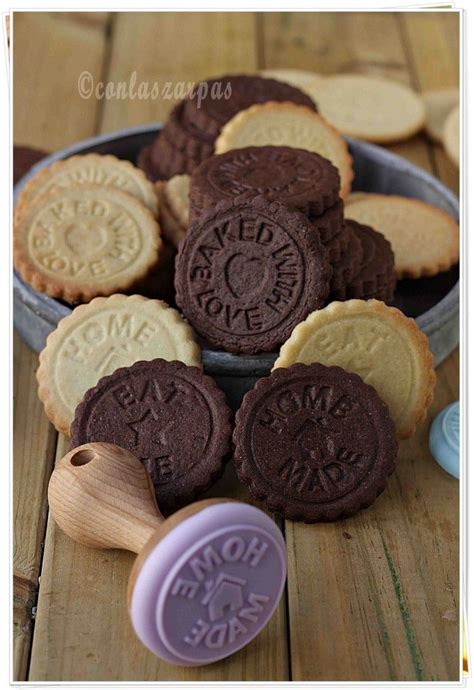 Galletas Danesas De Mantequilla Y De Chocolate Recetas De Galletitas