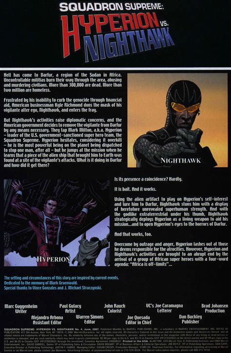Squadron Supreme Hyperion Vs Nighthawk Issue 4 | Read Squadron Supreme ...