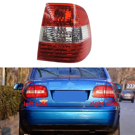 Outer Tail Lamp For Volkswagen Polo 2002 2003 2004 2005 Sedan Taillight