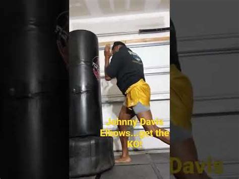 Johnny Davis Elbows Get The Ko Muay Thai Ikfstrong Youtube