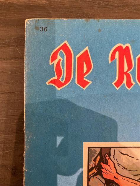 De Rode Ridder De Zwarte Roos Album Eerste Druk