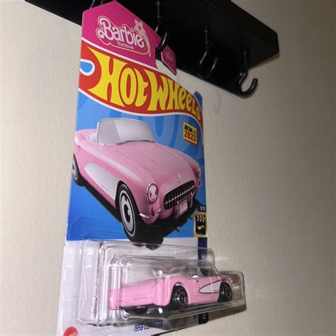 Hot Wheels Barbie Corvette In PINK Depop