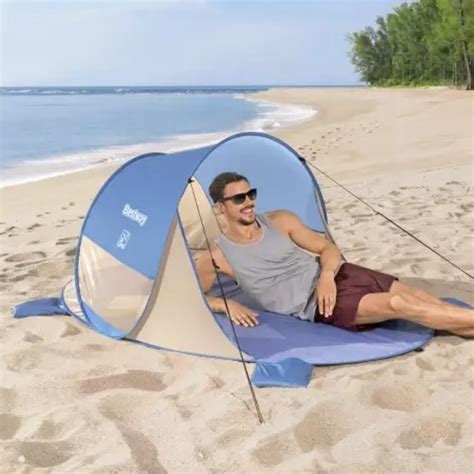 Палатка пляжная 2-местная, 200х120х90 см, 1 слой, 1 комн, Bestway ...