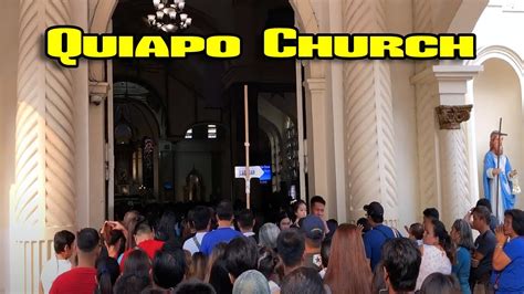 THE QUIAPO CHURCH SUNDAY MASS IN THE PHILIPPINES - YouTube