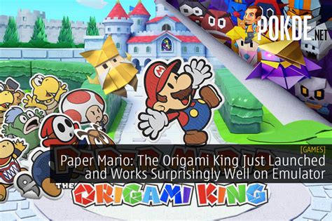 Paper Mario The Origami King Just Launched And Works Surprisingly Well On Emulator Pokde