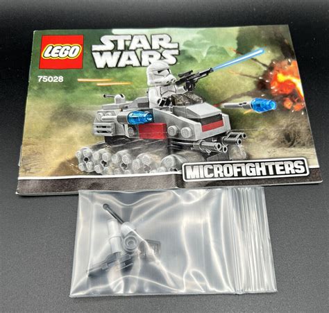 Lego Star Wars Clone Turbo Tank Microfighter Manual Only Ebay