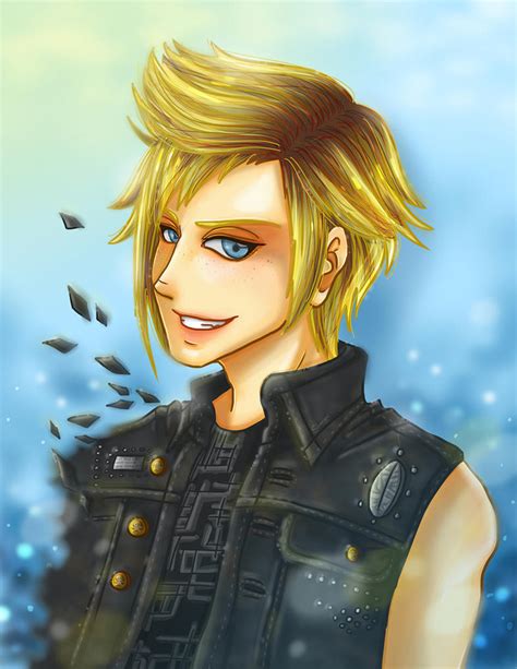 Prompto Argentum By Gazerockshangri On Deviantart