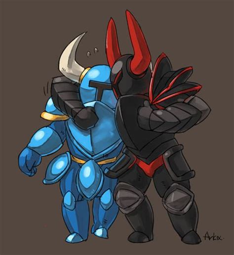 arkalpha: “ Shovel Knight and Black Knight. I want to see them together ...