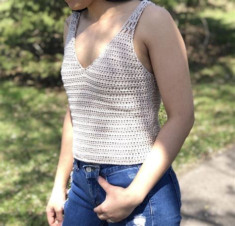 Summer Vibes Tank Top Crochet Pattern By Knitcroaddict Tank Top