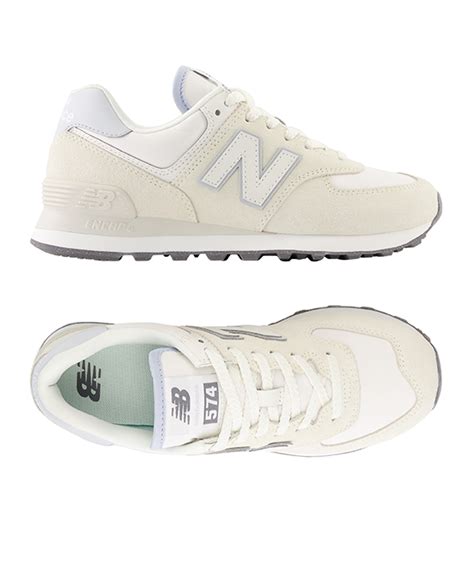 New Balance 574 Femmes Beige Faa2 Lifestyle Chaussures Basket