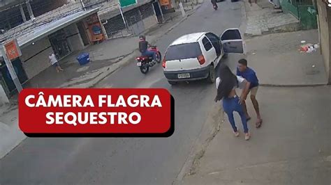 Vídeo Câmera flagra sequestro no ES Espírito Santo G1