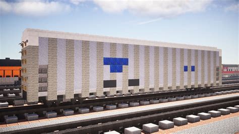 Minecraft Amtrak Train