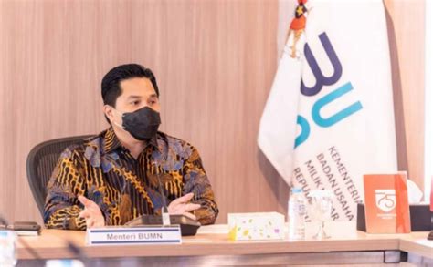 Erick Thohir Dorong Bumn Realisasikan Etanol Gantikan Bbm