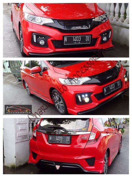 Jual Paket Set Bodykit Full Bumper Mugen Honda All New Jazz Gk