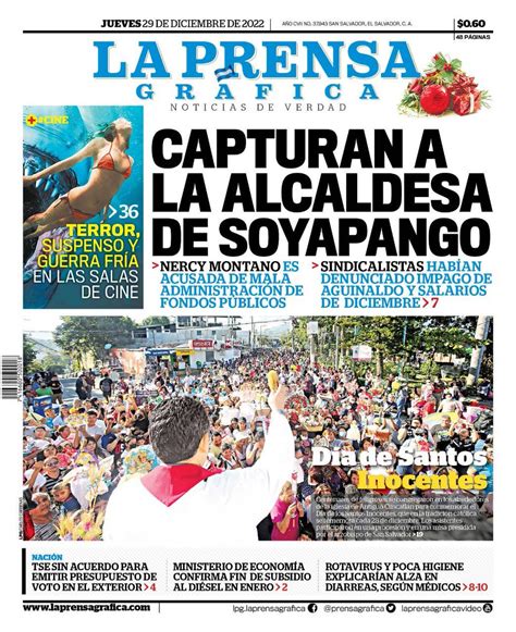 La Prensa Gráfica On Twitter Capturan A La Alcaldesa De Soyapango