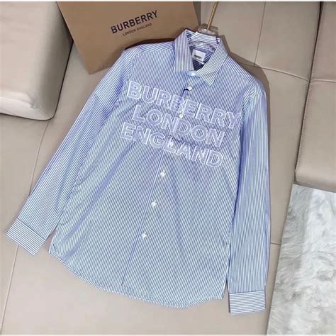 Áo Sơ Mi Nam BBR Kẻ Xanh Siêu Cấp Sơ Mi Nam Bbr Hoạ Tiết Thêu Chữ Ngực Cao Cấp Hot