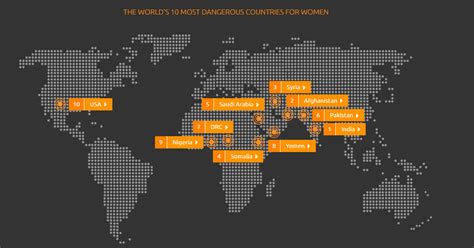 The world's 10 most dangerous countries for women - Women Across ...