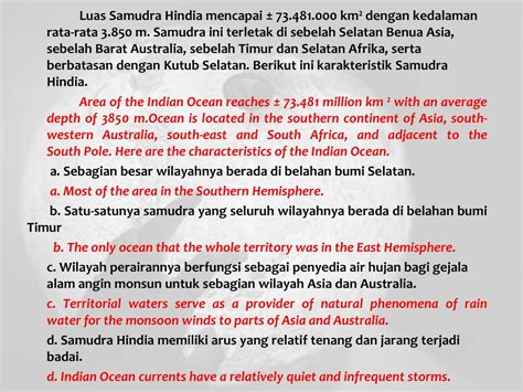 Benua Dan Samudera Continent And Ocean Ppt Download