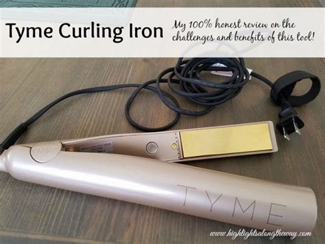 Tyme Curling Iron Review And Step By Step Youtube Tutorial Tyme Iron