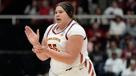 Audi Crooks Has Historic Night As Iowa State Women Iowa Womens