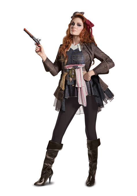 Captain Jack Sparrow Deluxe Costume For Women