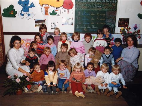 Photo De Classe Classe De Maternelle Petite Section De 1983 Ecole