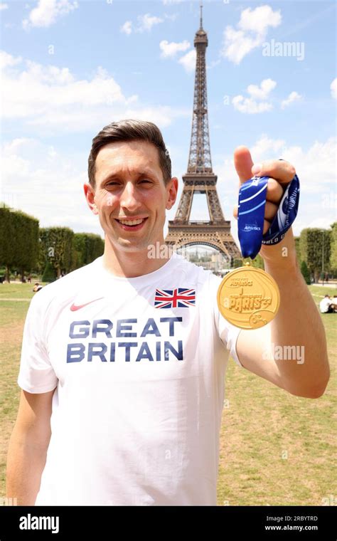 Paris France 11 July 2023 Great Britains Jonathan Broom Edwards