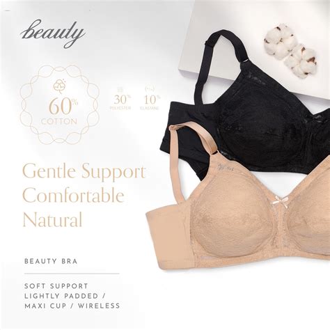 Beauty Lingerie Model K77402 K77541 Bra Big Cup Plus Size Soft Support Lightly Padded