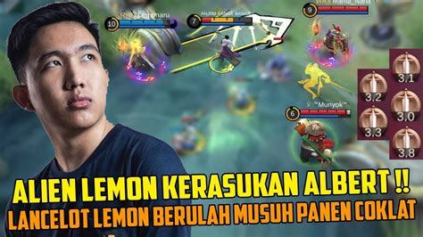 Alien Rrq Lemon Kerasukan Albert Lancelot Lemon Berulah Buat Pusing Musuh Panen Coklat Youtube