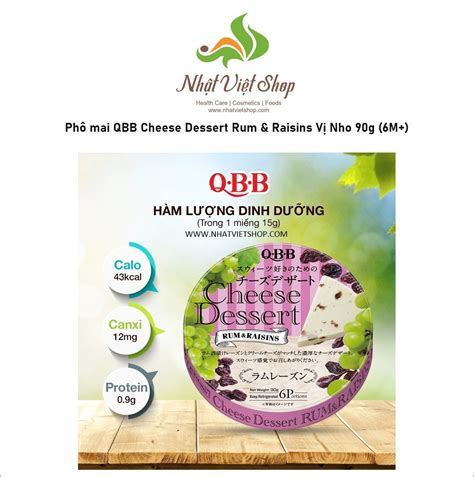 Phô Mai Qbb Cheese Dessert 90g 6m