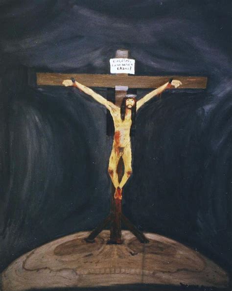 Art For Jesus In Japan Crucifixus The Naked Son Of Man