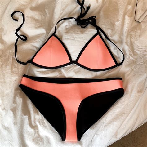 Triangl Neon Orange Bikini Gem