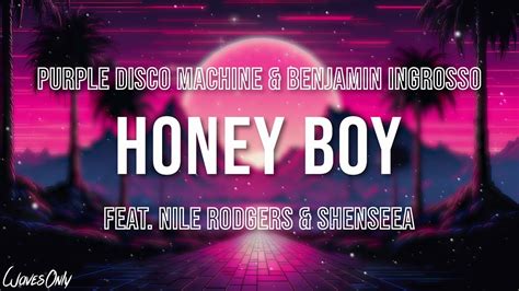 Purple Disco Machine Benjamin Ingrosso Honey Boy Feat Nile Rodgers