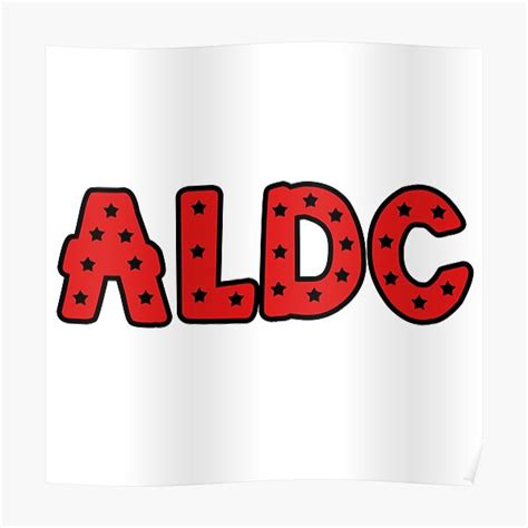 aldc stars poster  sydnirotenberg redbubble