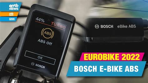 Eurobike 2022 Bosch E Bike ABS Im Test Wir Bremsen Richtig Hart