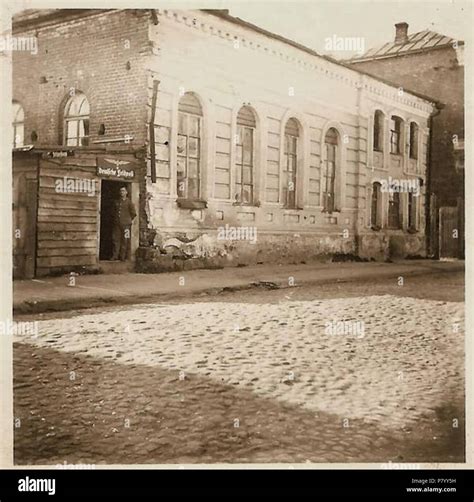 255 Mahiloŭ, Kupieckaja synagoga. Магілёў, Купецкая сынагога (1942 ...