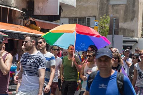 Tel Aviv Israel June Gay Parade In Tel Aviv Editorial Image Image Of Community Annual