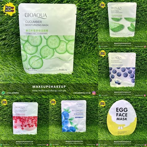 Bioaqua Sheet Mask Makeup Shakeup Pvt Ltd