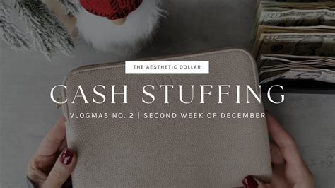 Vlogmas No Cash Stuffing December No Sinking Funds