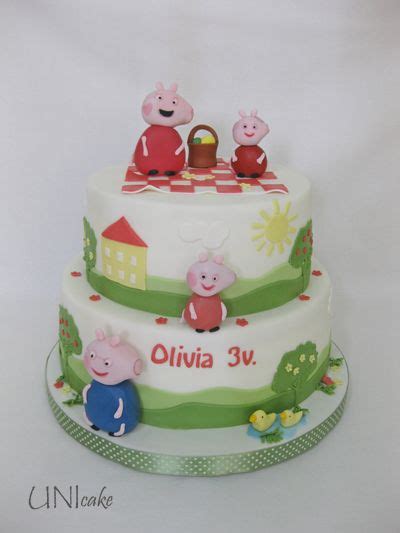 C Pipsa Possu Kakku Peppa Pig Cake