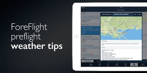 5 Foreflight Preflight Weather Tips Ipad Pilot News