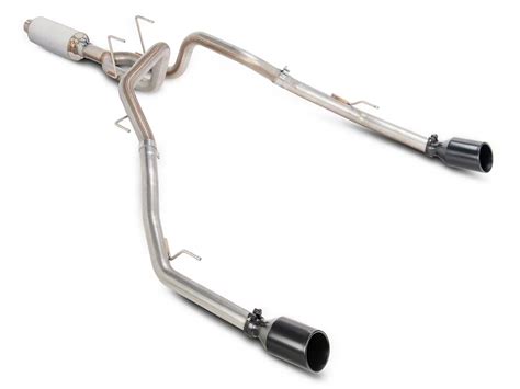 Candl Ram 1500 Proven Ground Series Dual Exhaust System With Black Tips Rear Exit R141215 09 18