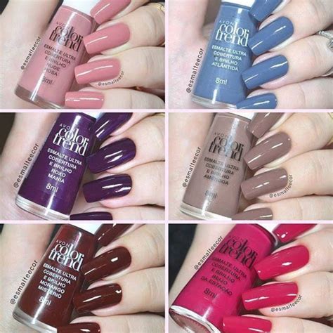 Esmalte Avon Ultra Cobertura E Brilho Color Trend Shopee Brasil