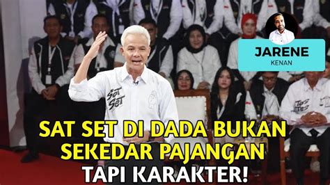 Kenan Judge TAK HANYA GIMMICK PAK GANJAR MEMANG BENERAN SAT SET