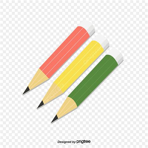 Hand Drawn Pencil Vector Design Images Hand Drawn Cute Cartoon Pencil