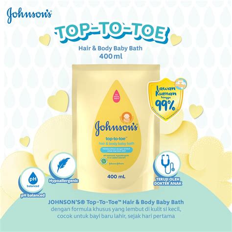 Jual Johnson Hair Body Baby Bath Sabun Cair Mandi Bayi Top To Toe