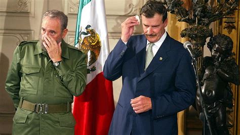 Vicente Fox dice que Fidel Castro manipuló la polémica frase comes y