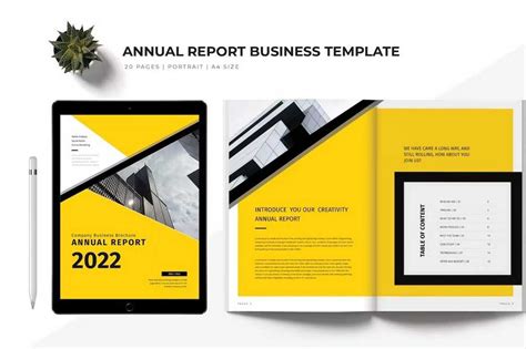 10 Annual Report Templates Word And Indesign 10 Design Shack For Ind