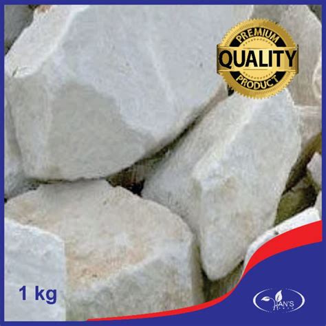 Jual Batu Gampingbatu Kapurlimestone 1kg Shopee Indonesia