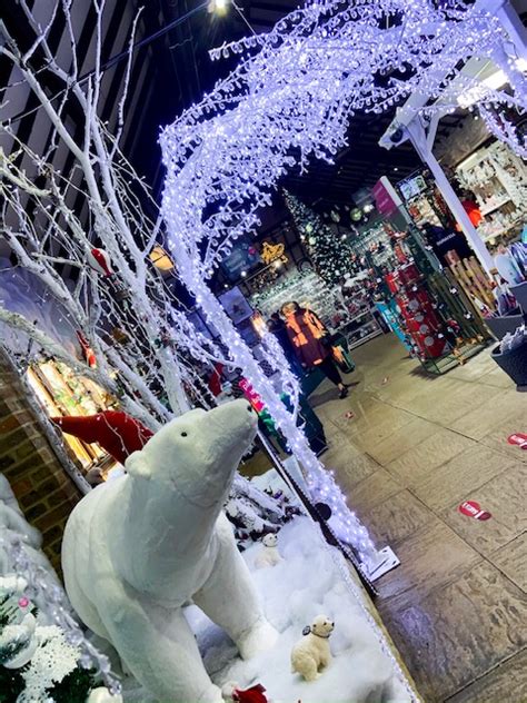 Thurrock Garden Centre Christmas Display | Beauty and the Bookshelves